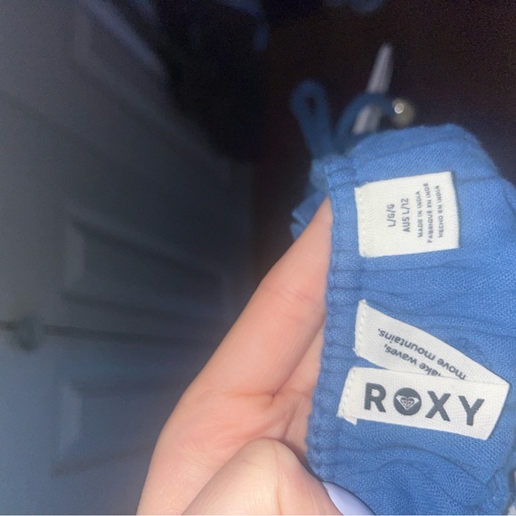 Roxy Blue Ruffle Dress - Picture 3 of 3